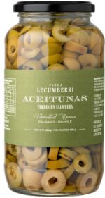 aceituna verdes EN RODAJAS / FINCA LECUMBERRI / 500g