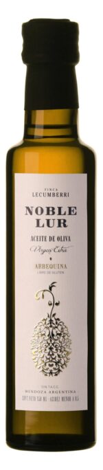 aceite de oliva extra virgen NOBLE LUR / ARBEQUINA / 250 cm3.