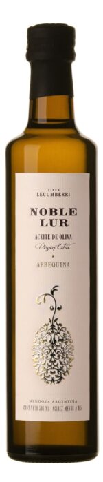 Aceite de oliva extra virgen NOBLE LUR / ARBEQUINA / 500 cm3.